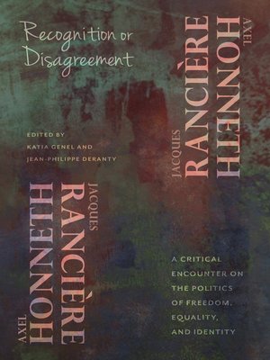 cover image of Recognition or Disagreement